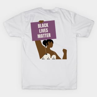 Black Lives Matter - Purple T-Shirt